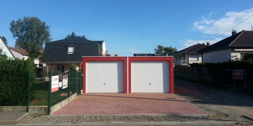 Garage préfabriqué ou garage en briques – Normstahl